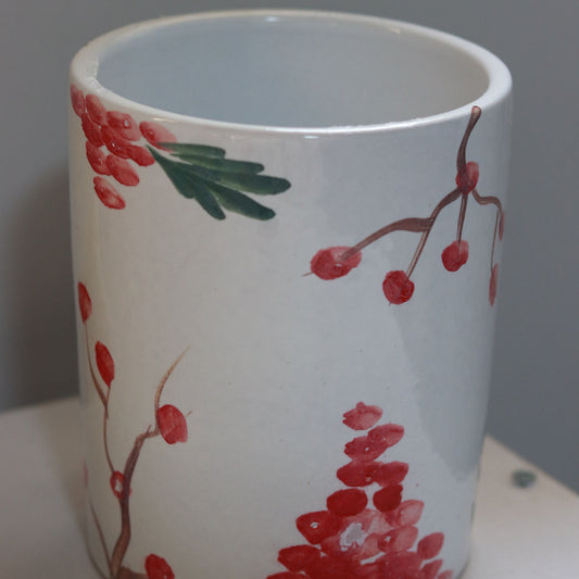 vintage utensils holder
