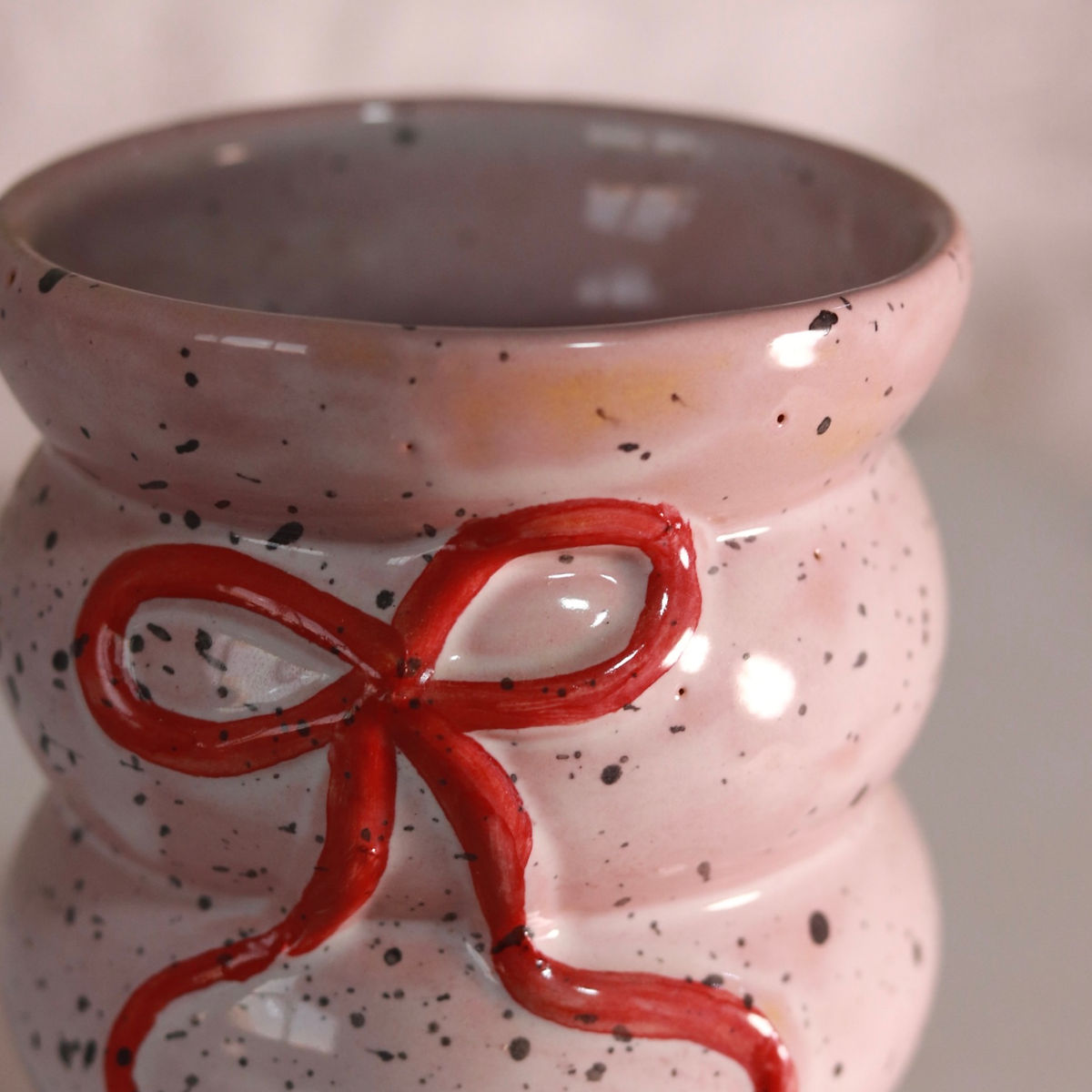bubbly bow tumbler