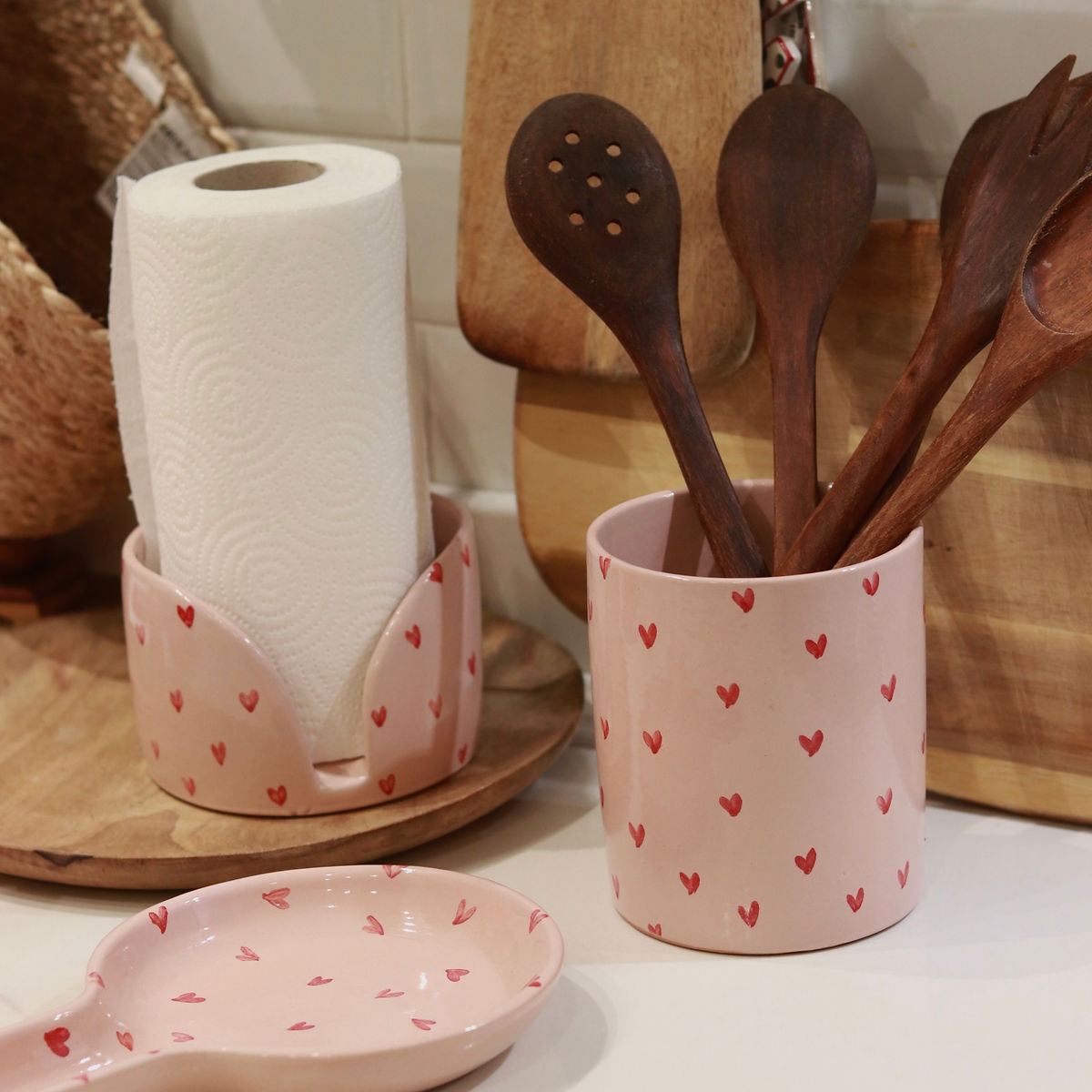 L.O.V.E utensils holder