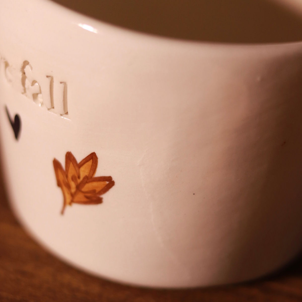 i love fall mug