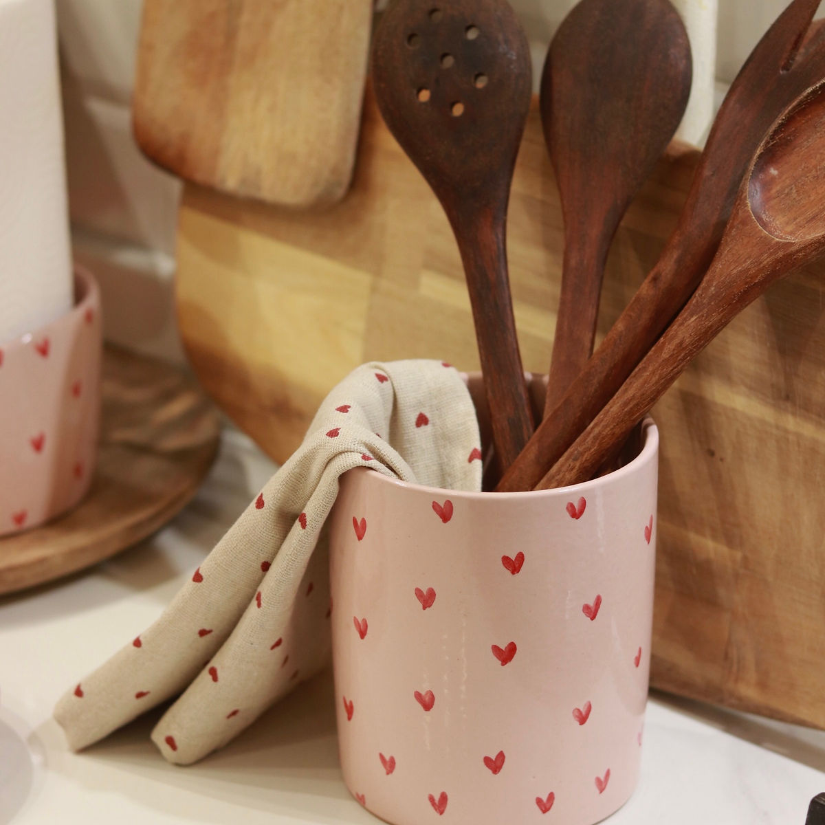 L.O.V.E utensils holder