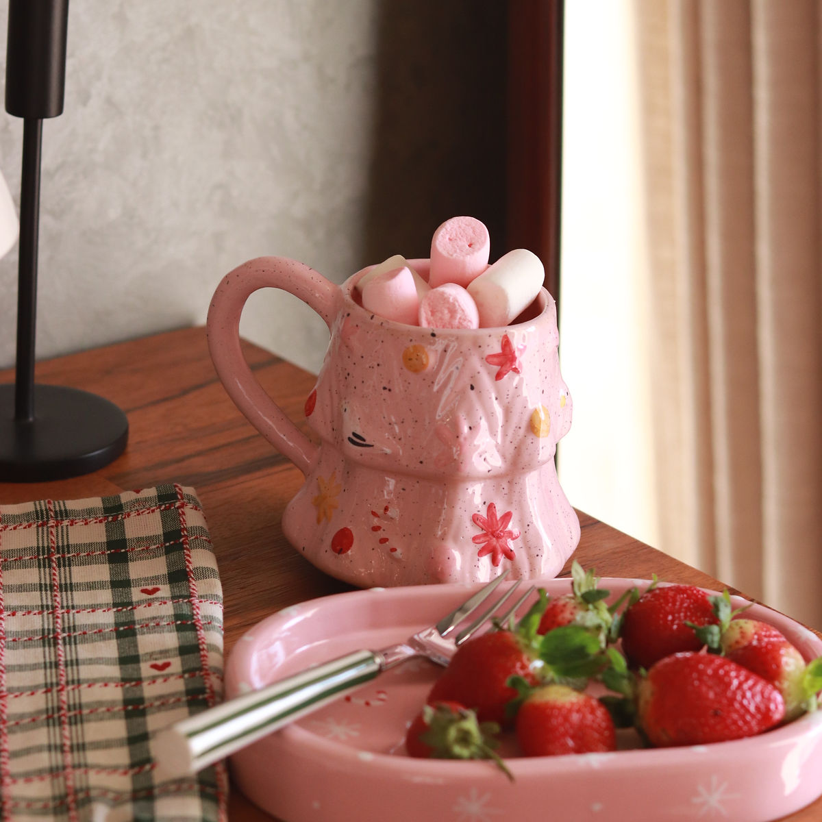 candy cane plate