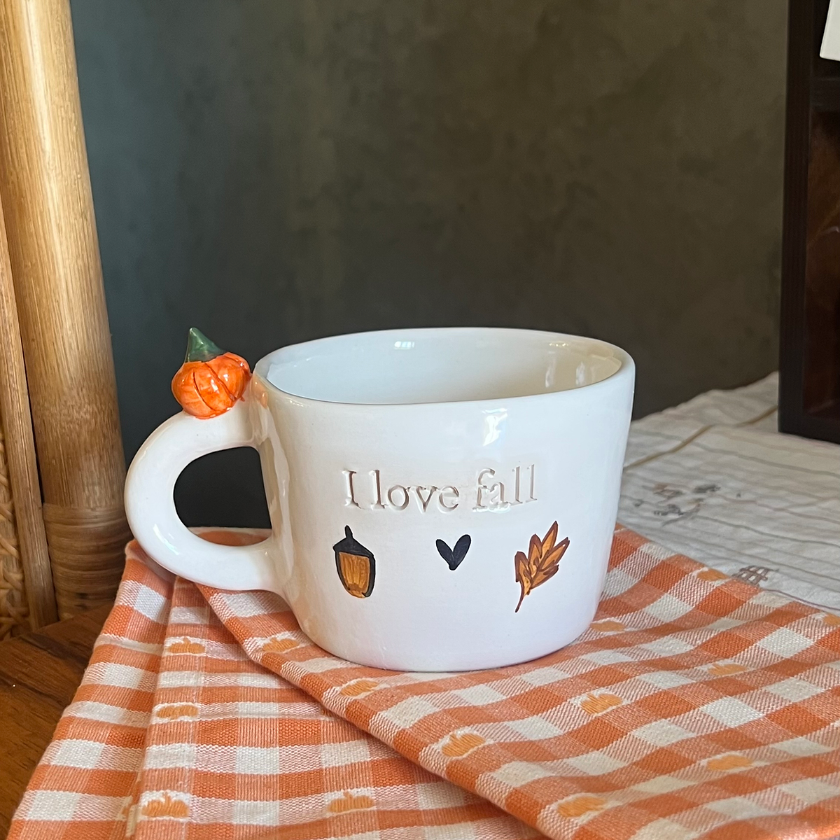 i love fall mug