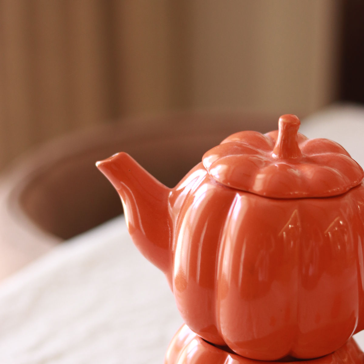 Tea Pot Pumpkin Set