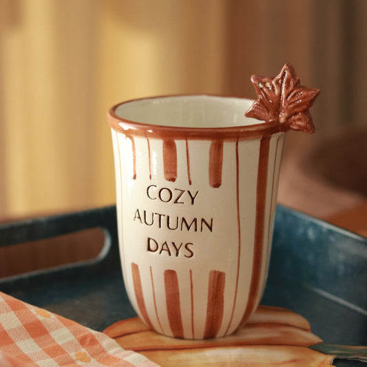 cozy autumn days tumbler