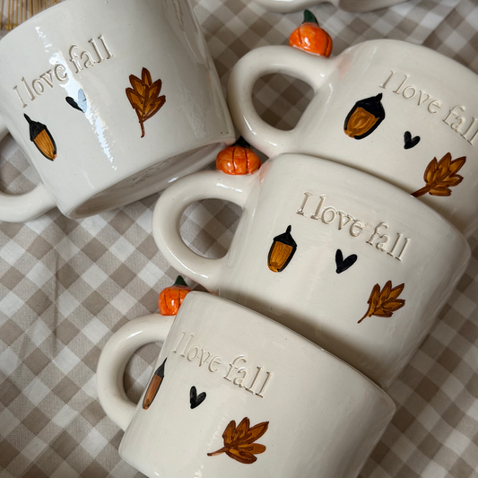i love fall mug