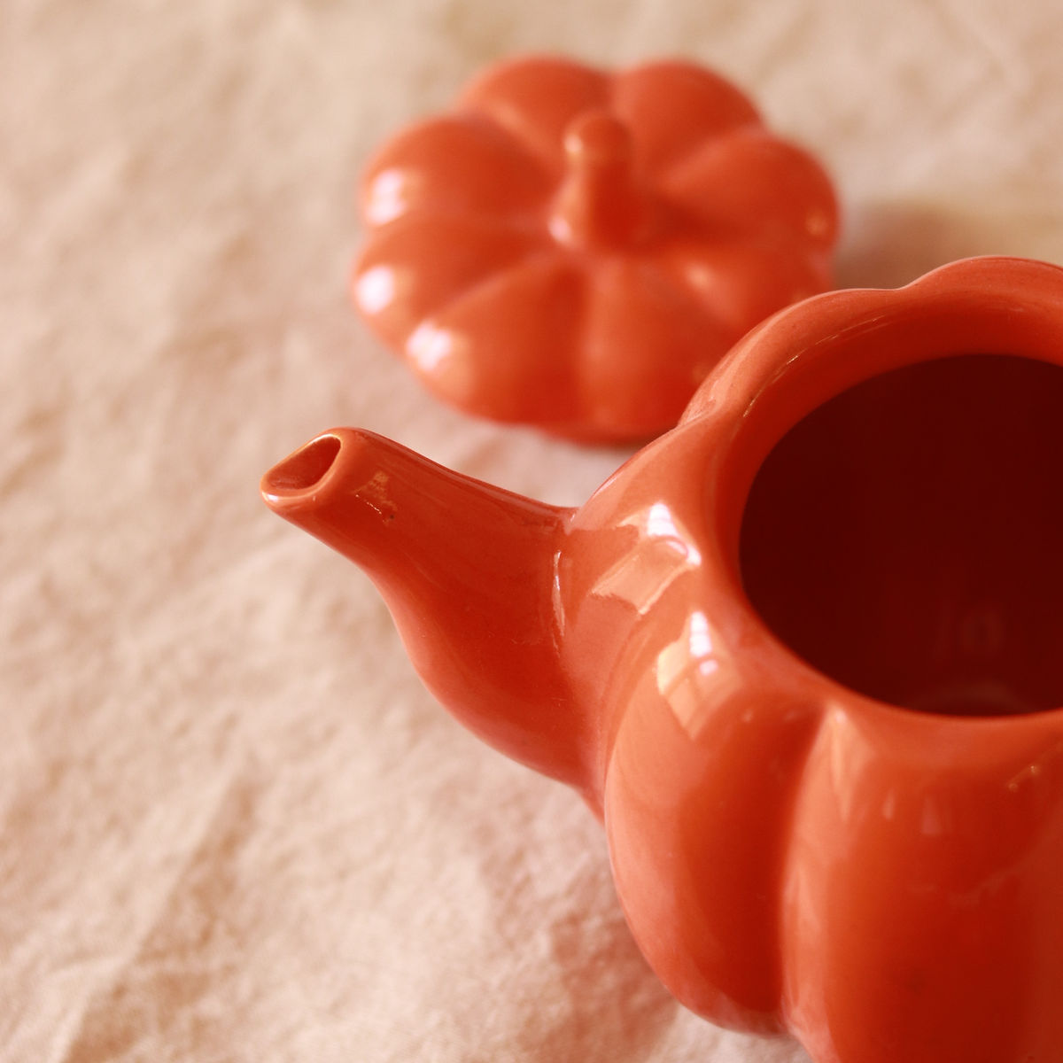 Tea Pot Pumpkin Set