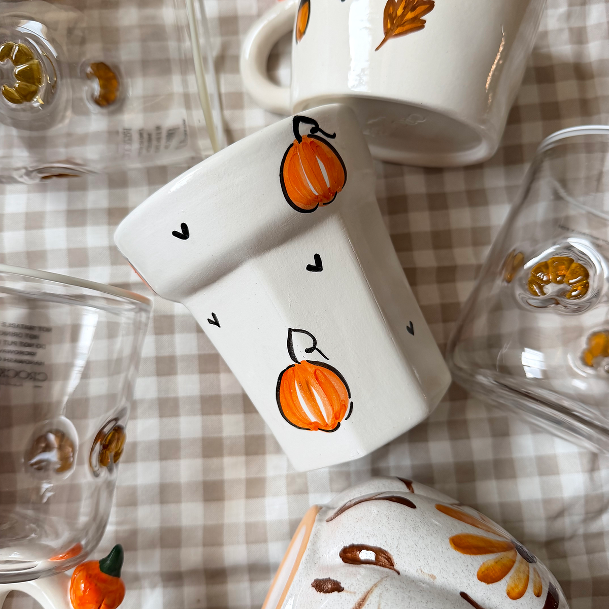 pumpkin season tumbler