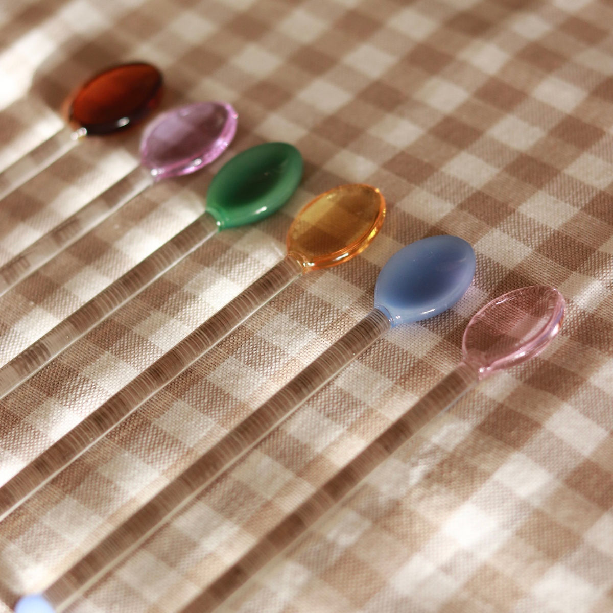 glass spoons (pack of 6)