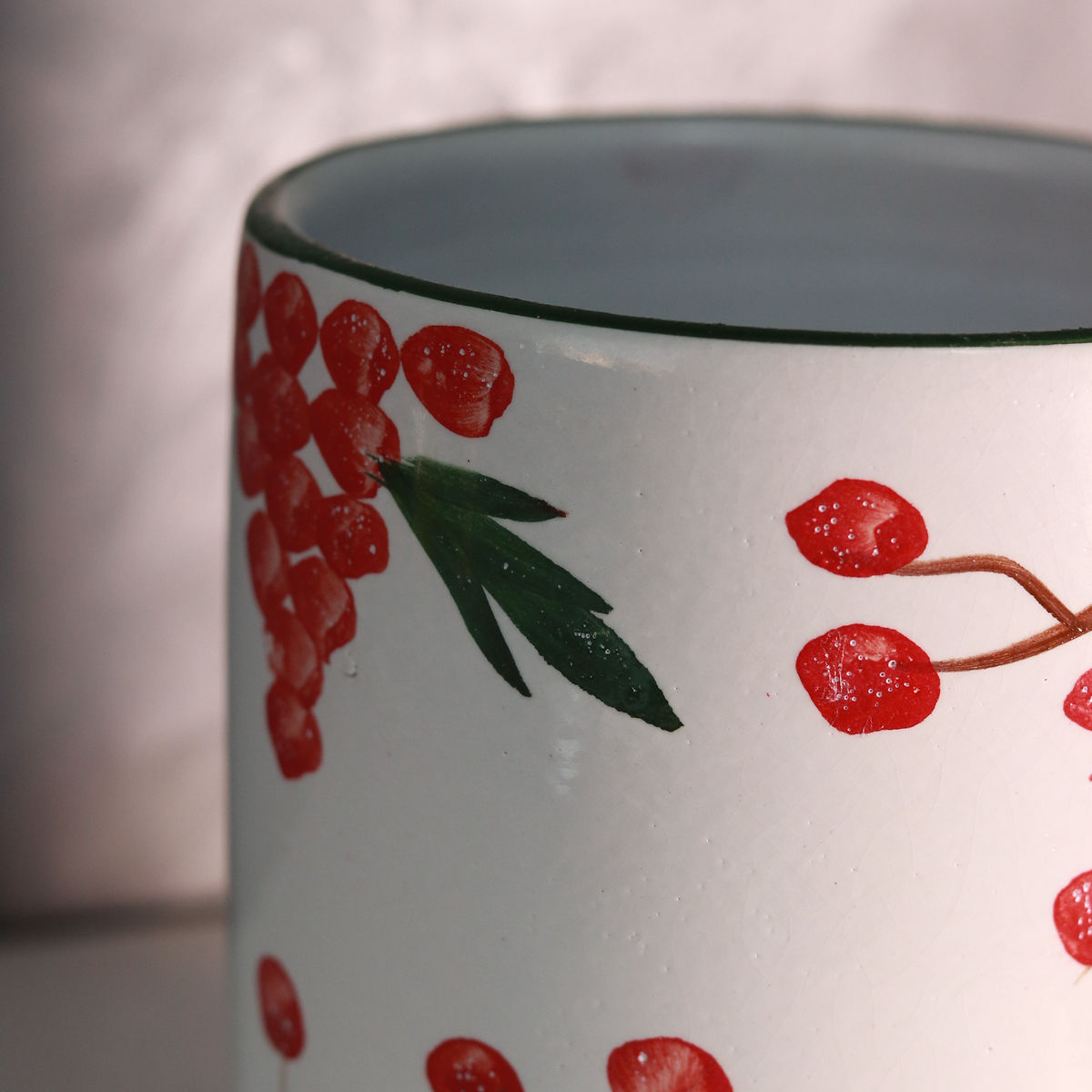 vintage utensils holder