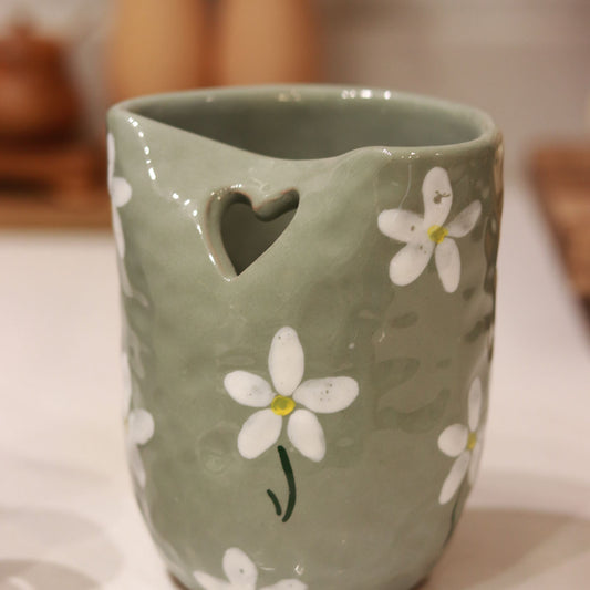 Daisy Dimpled Tumbler