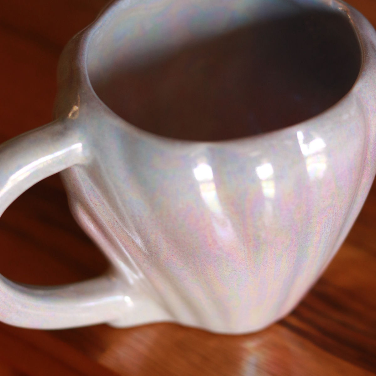 Bubble Gum Sea Shell Mug
