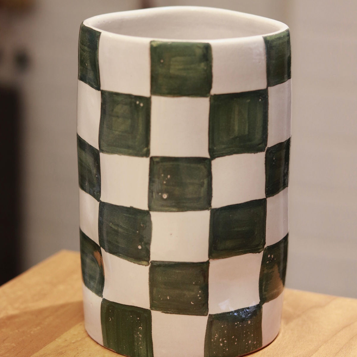 Chess Utensils Holder in Green
