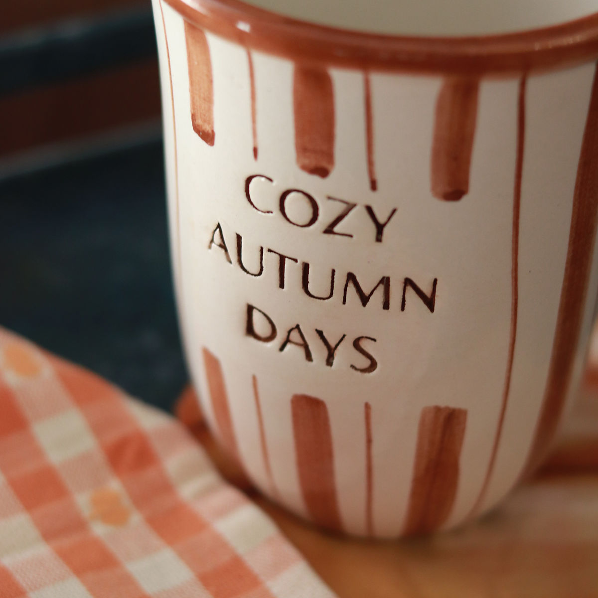 cozy autumn days tumbler