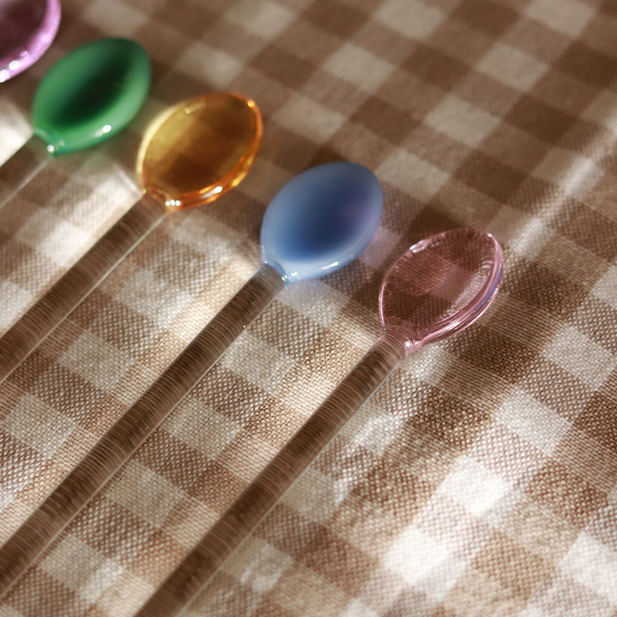 glass spoons (pack of 6)
