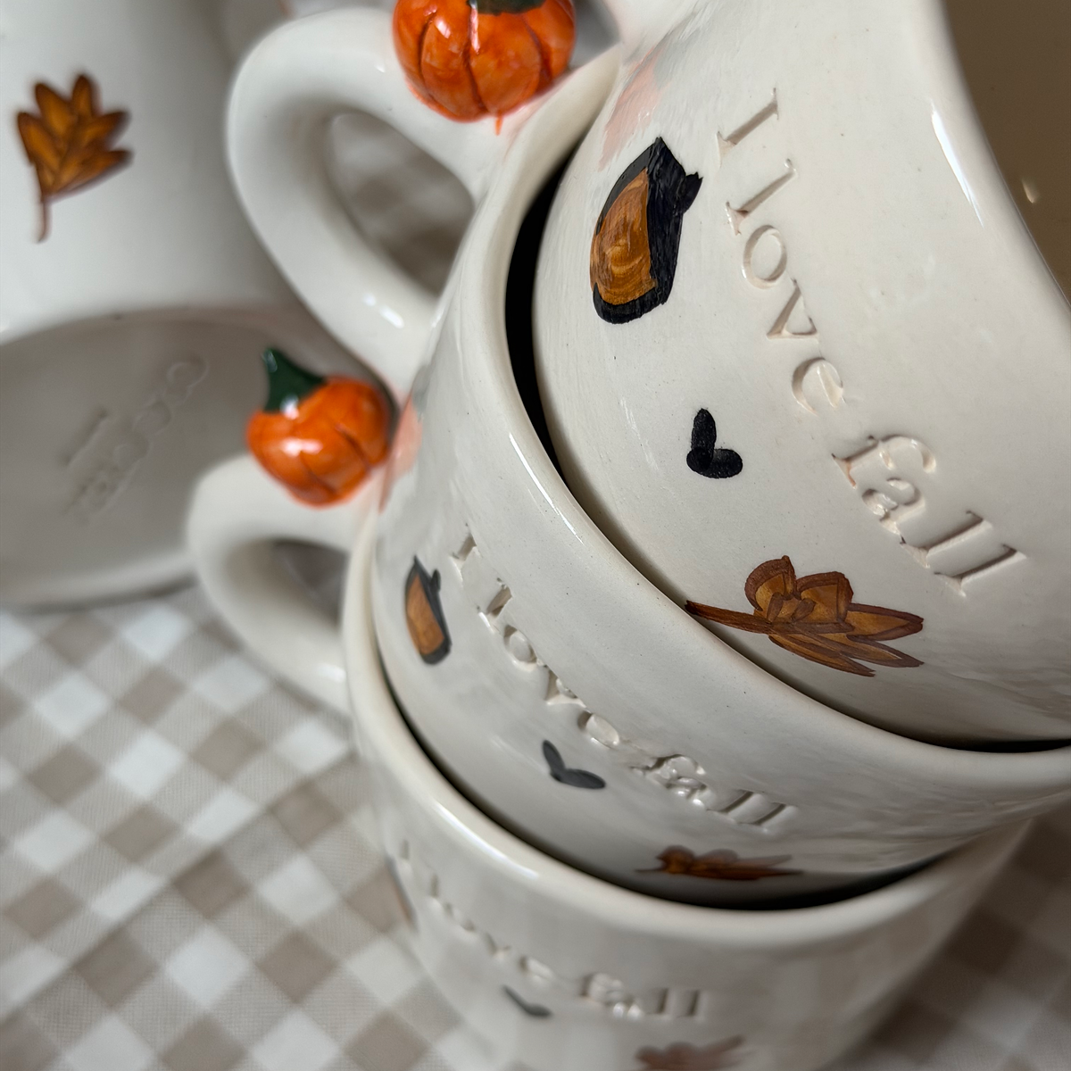 i love fall mug
