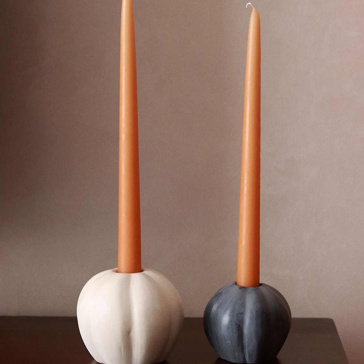 Midnight Pumpkin Candle Holder