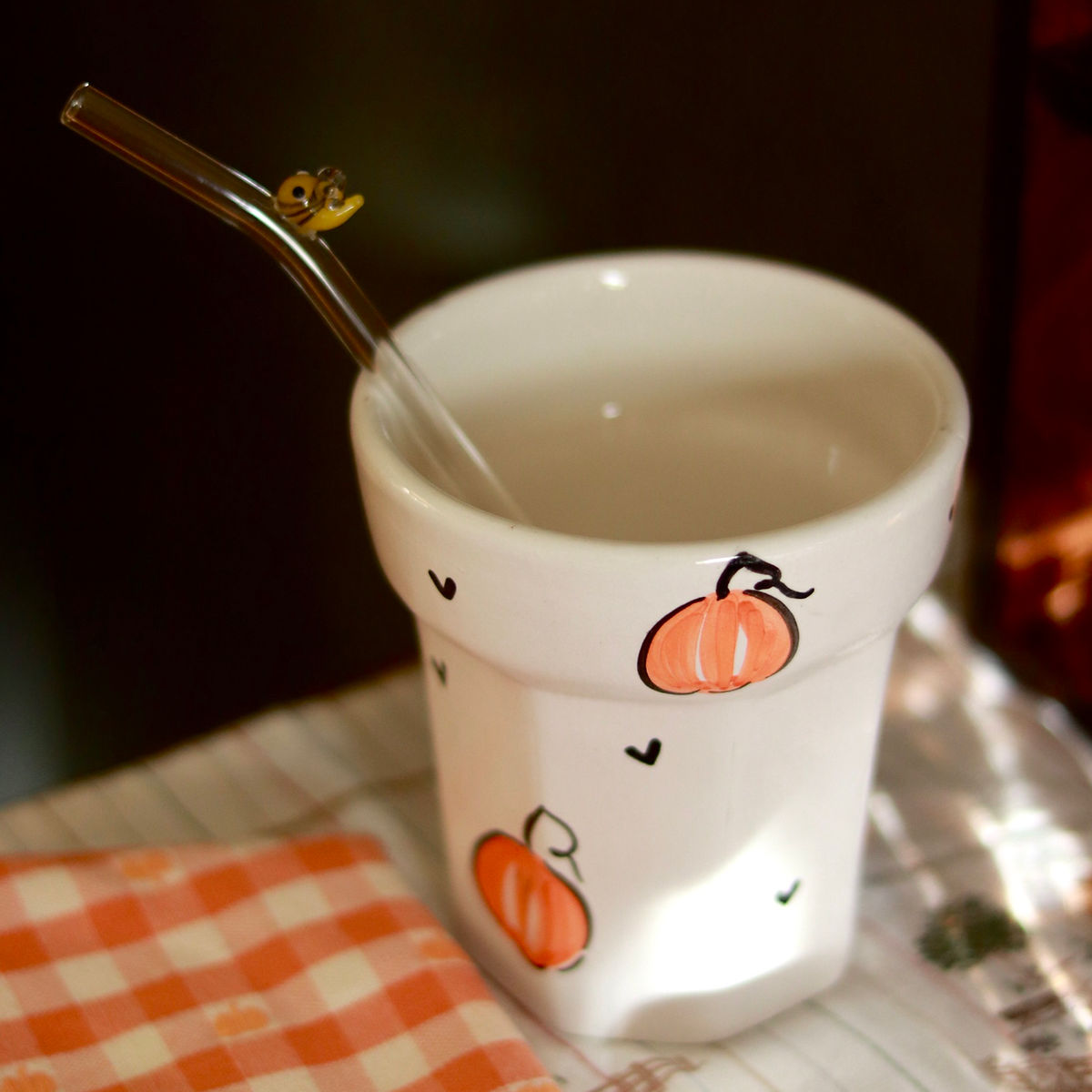 pumpkin season tumbler