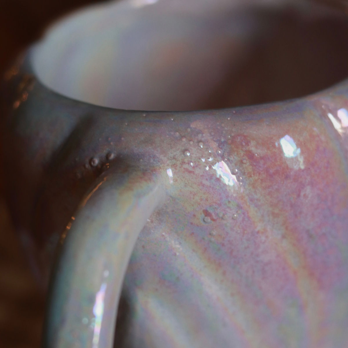 Bubble Gum Sea Shell Mug