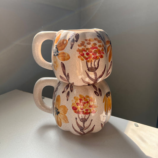 floral pumpkin