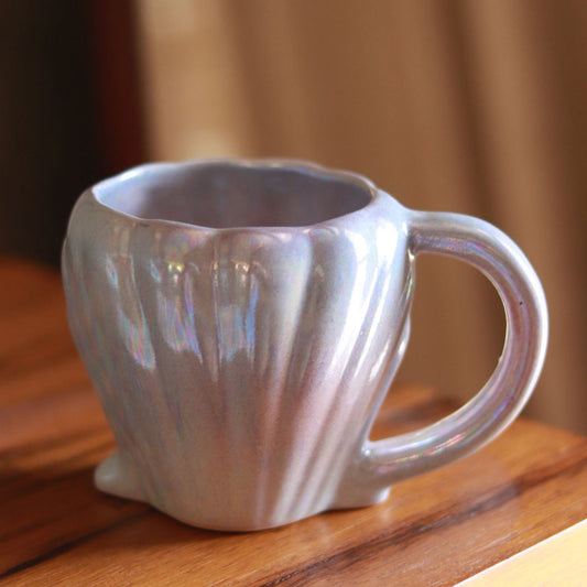 Bubble Gum Sea Shell Mug