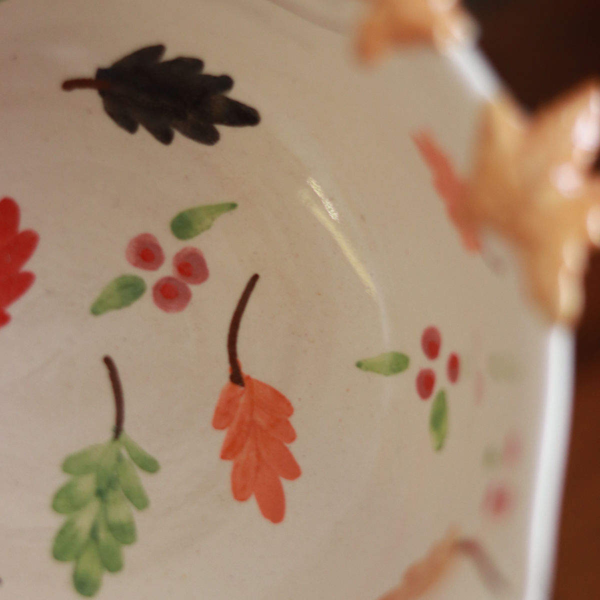 falling leaves matcha set