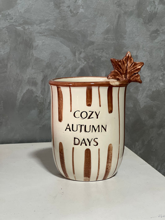 Cozy Autumn Days tumbler